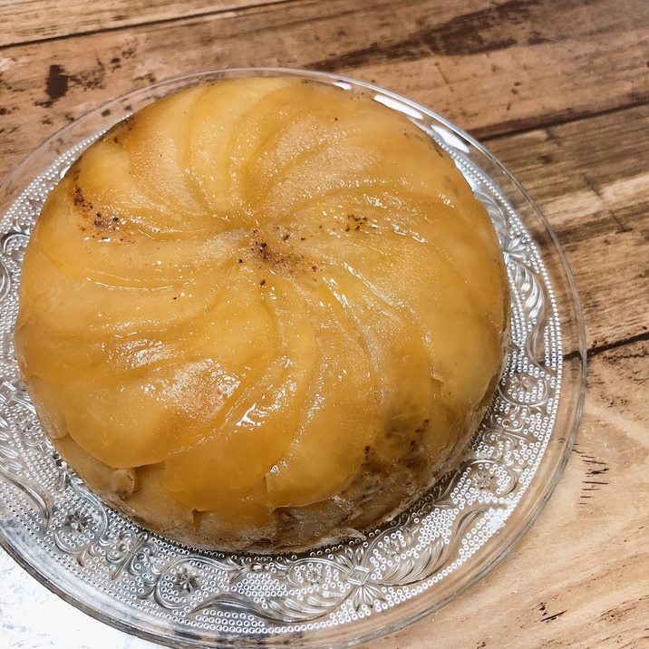 《炊飯器》タルトタタン風 りんごケーキ